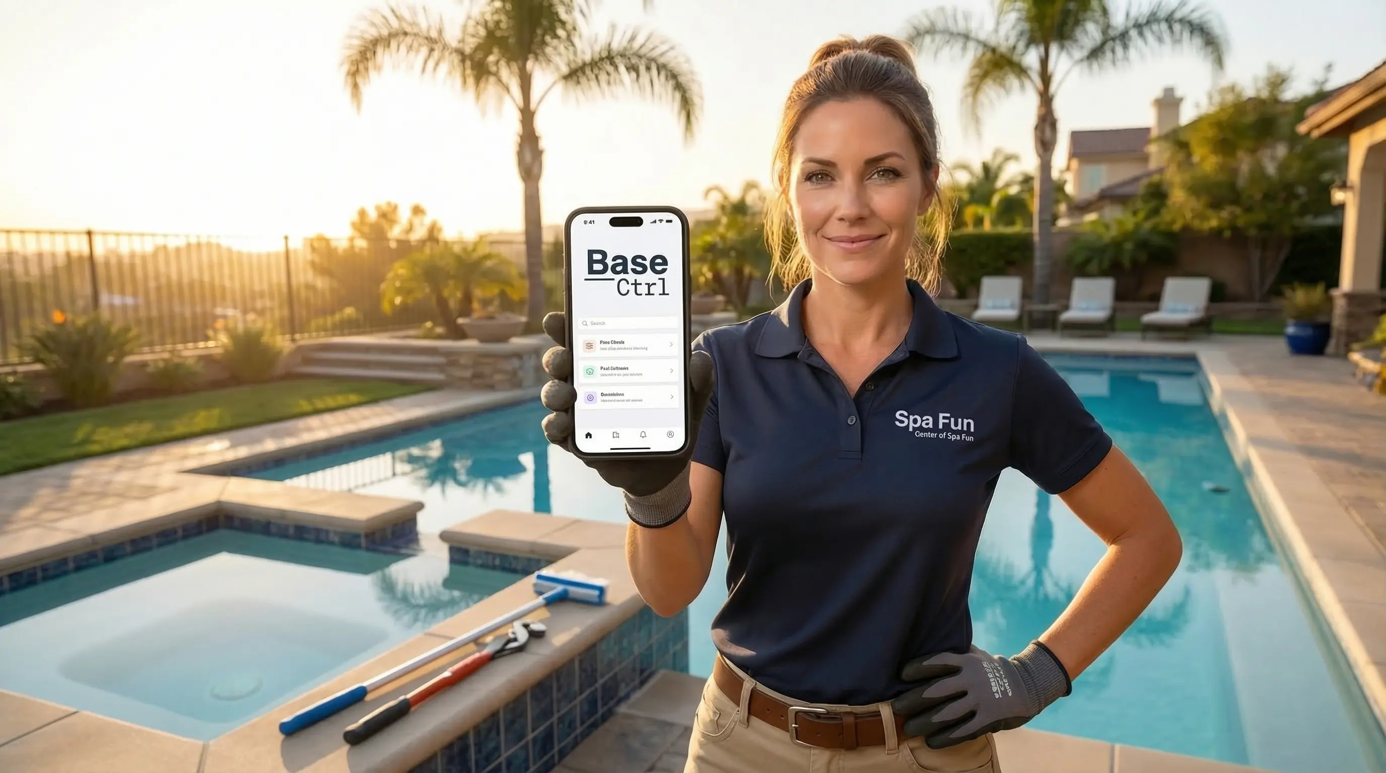 Piscine et Spa avec BaseCtrl